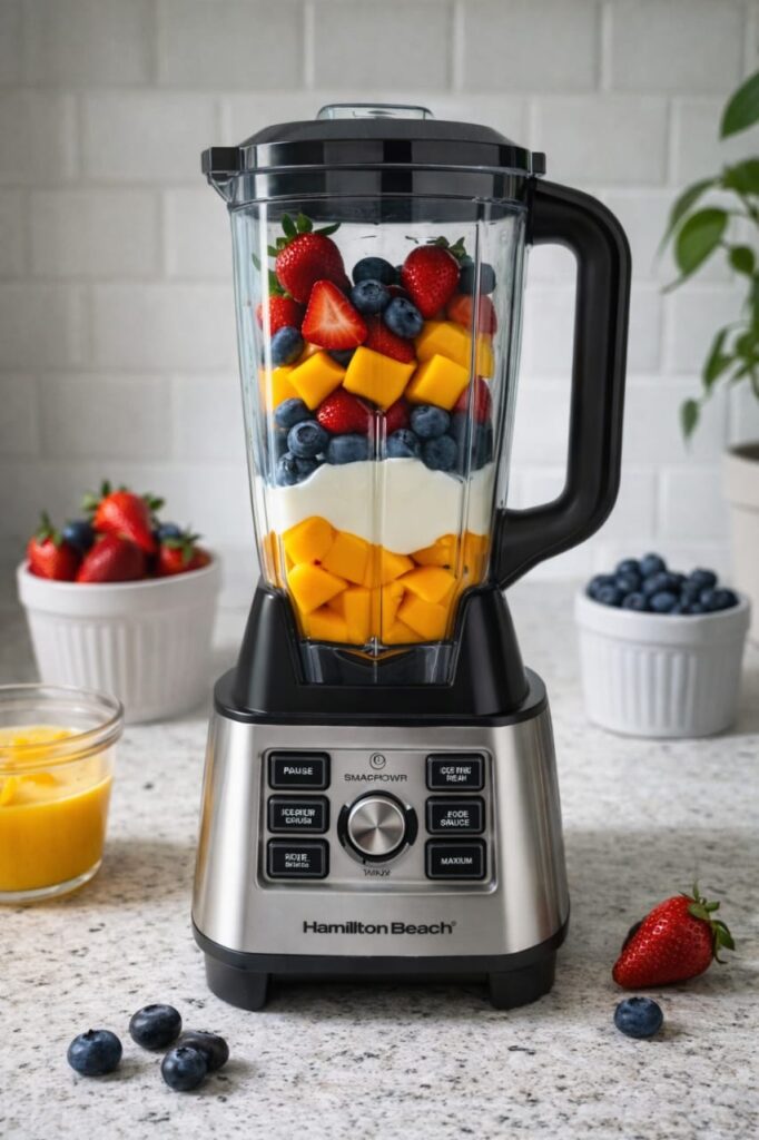 Hamilton Beach Power Elite Wave Action Blender 58148A